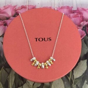 Necklace Two tones sterling silver 925